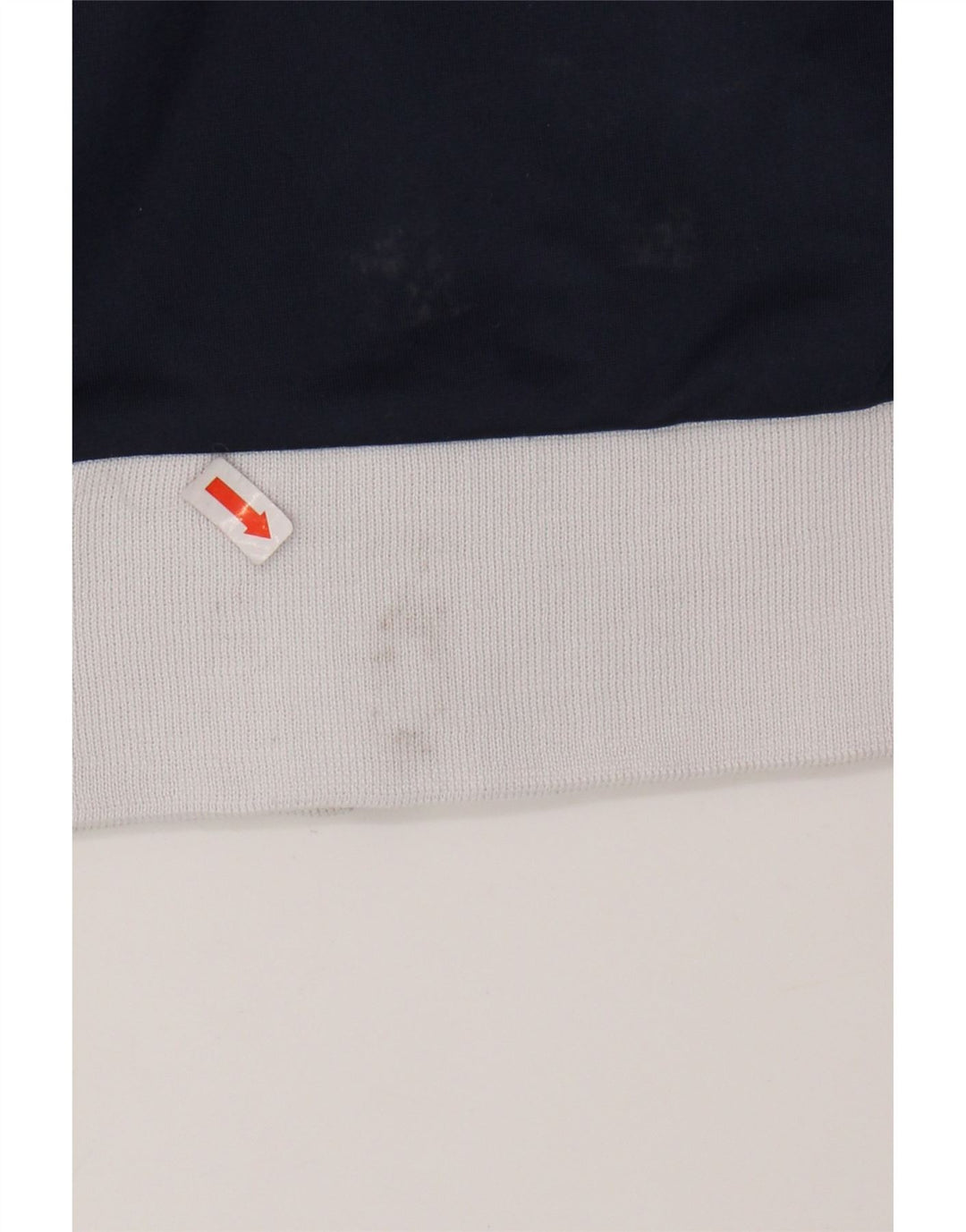 ASICS Hombre Chándal Top Chaqueta Pequeña Azul Marino Colorblock Poliéster