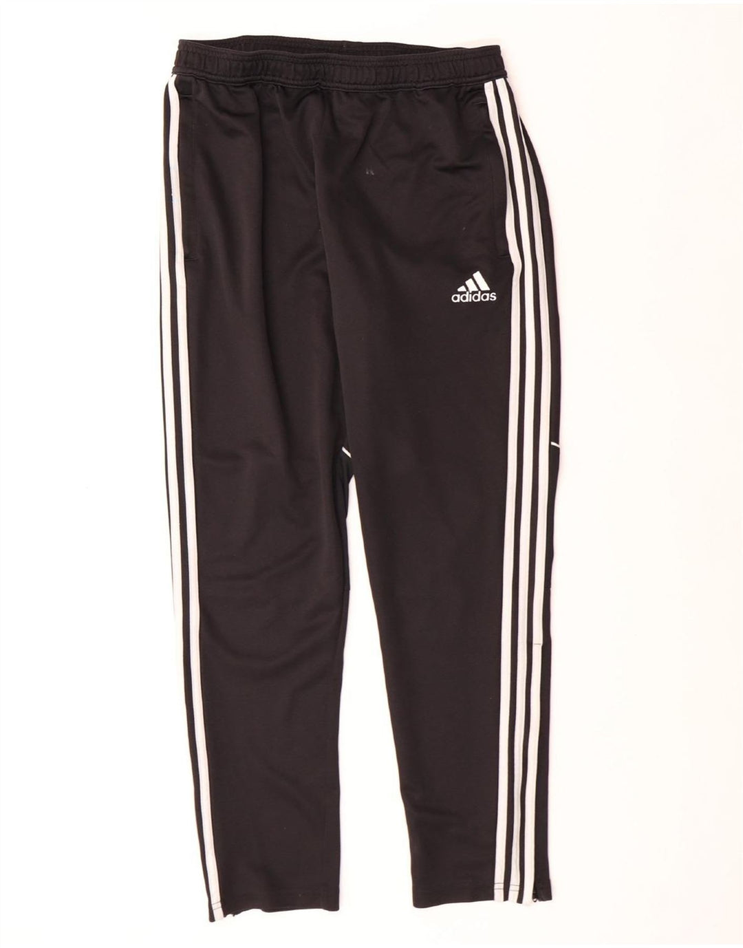 Pantalones de chándal ADIDAS para hombre, talla grande, poliéster negro