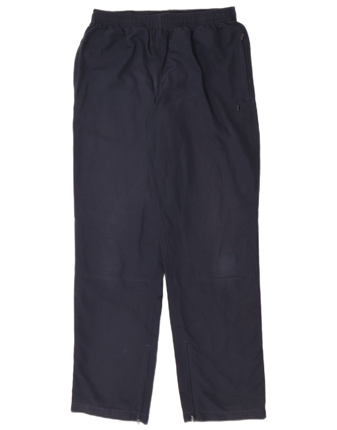 Champion Pantalones De Chándal Para Mujer UK 12 Medium Azul Marino Poliéster