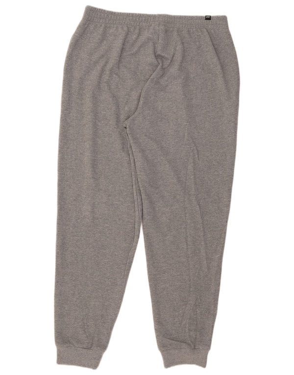 Puma Pantalones De Chándal Gráficos Para Hombre Joggers XL De Algodón Moteado Gris