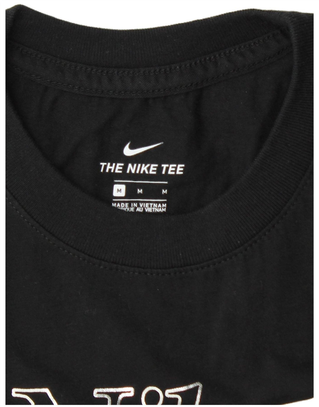 Nike - Camiseta gráfica para mujer, talla 40, talla M, color negro