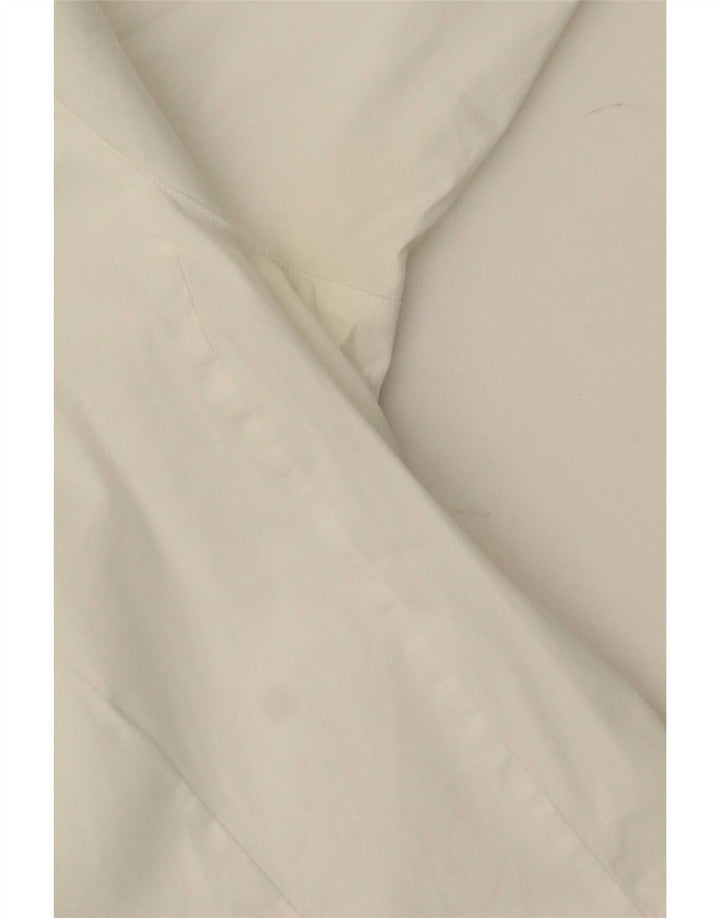 Camisa Mujer Massimo Dutti EU 40 Mediana Blanco Algodón
