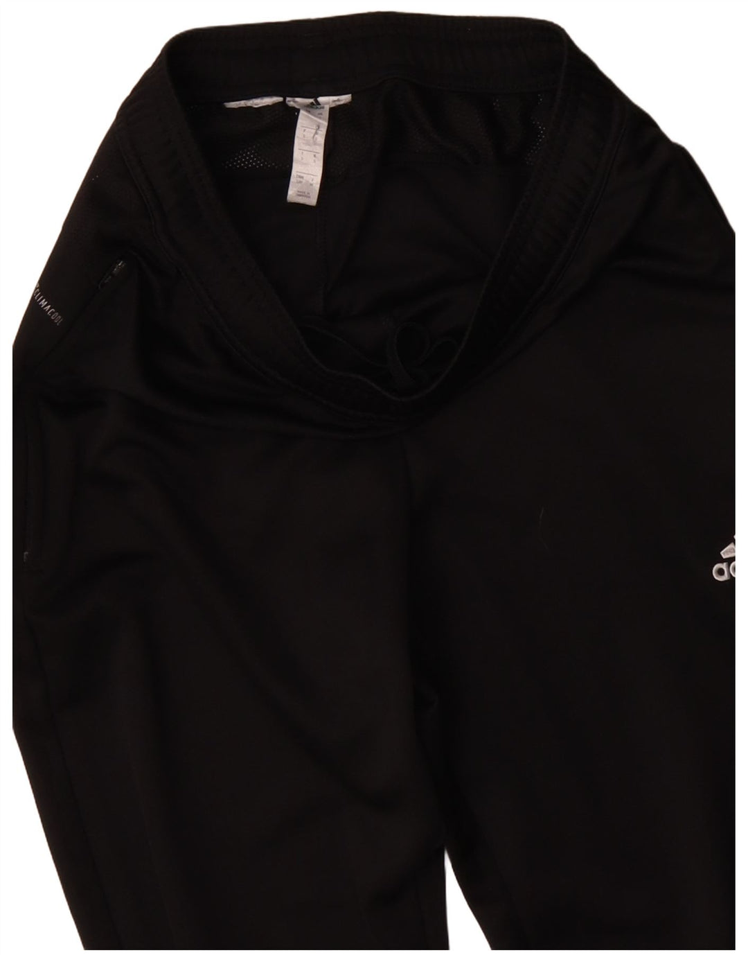 ADIDAS Hombre Climacool Chándal Pantalones Pequeños Poliéster Negro