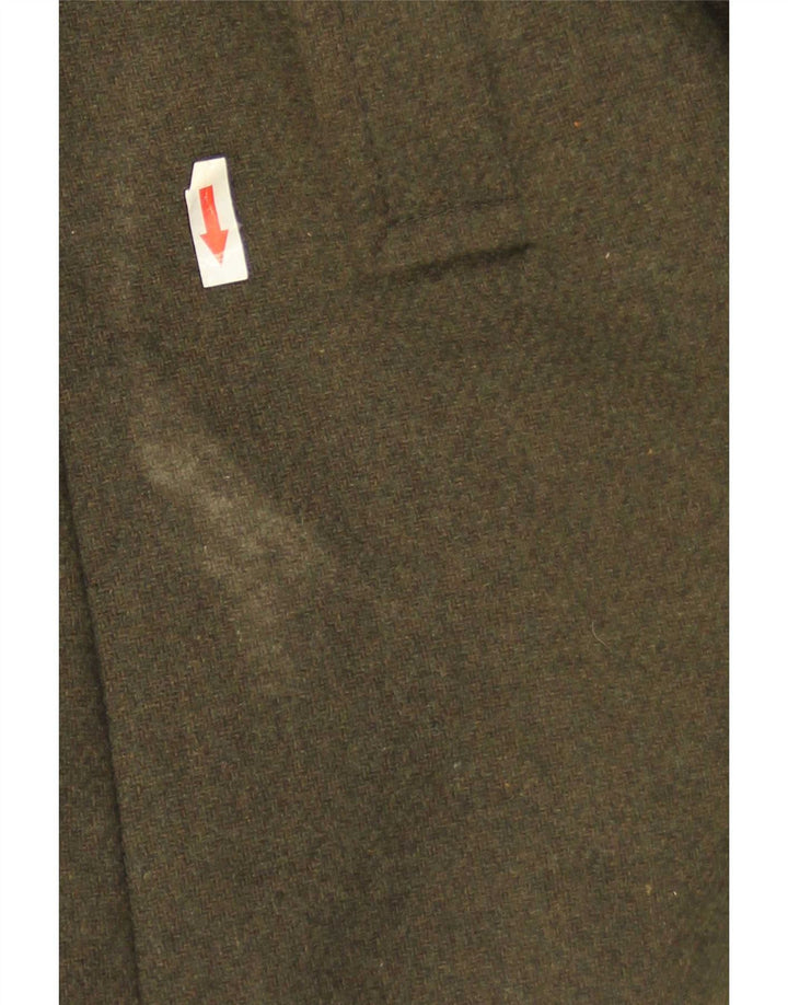 Ted Baker - Chaquetón para hombre, talla 4, lana caqui grande