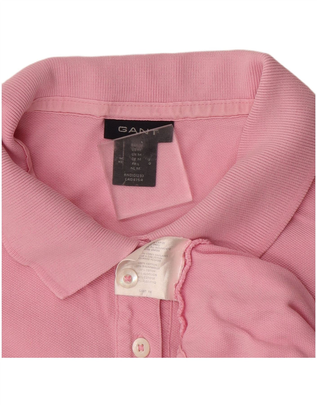 Gant Polo para mujer UK 44 Algodón rosa medio