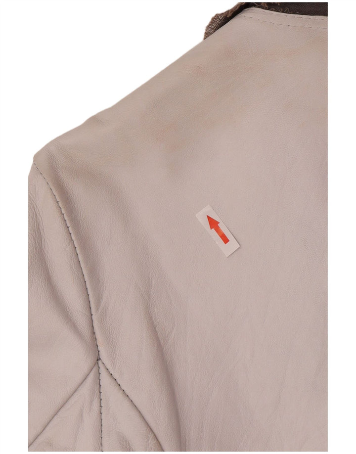Victory Chaqueta Blazer De 1 Botón Para Mujer IT 44 Medium Off White Classic