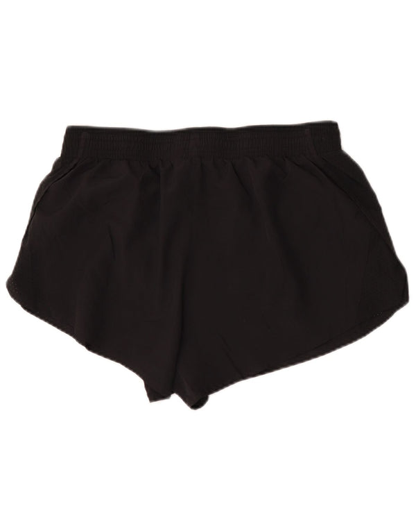 Nike - Pantalones cortos deportivos Dri Fit para mujer, talla 40, talla grande, poliéster negro