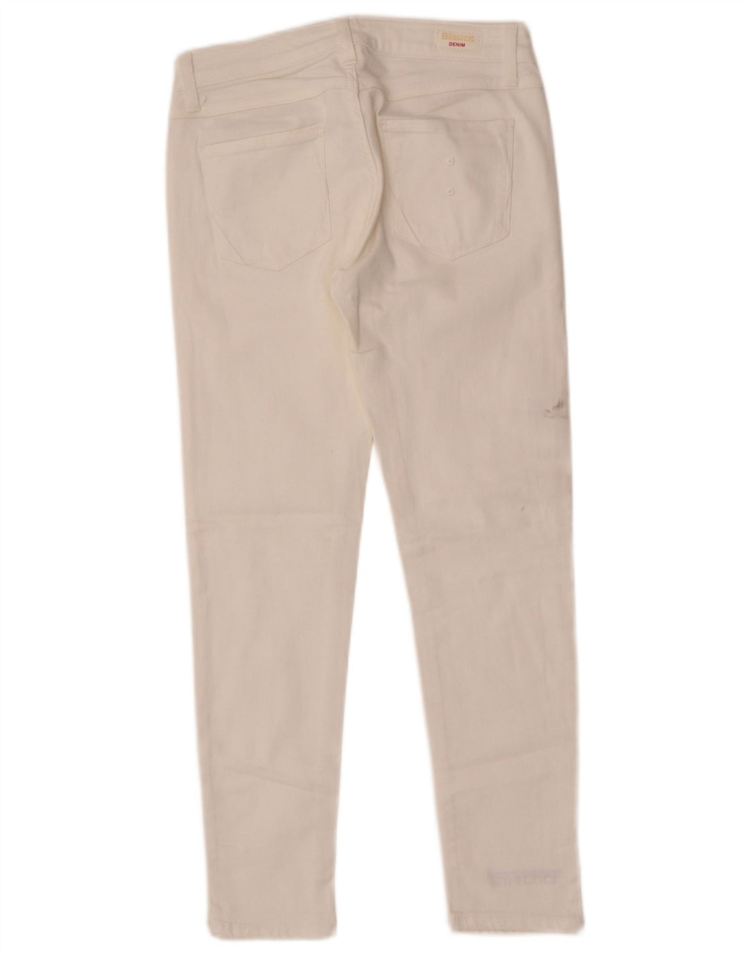 Vaqueros Ajustados Blauer Mujer W26 L26 Blanco