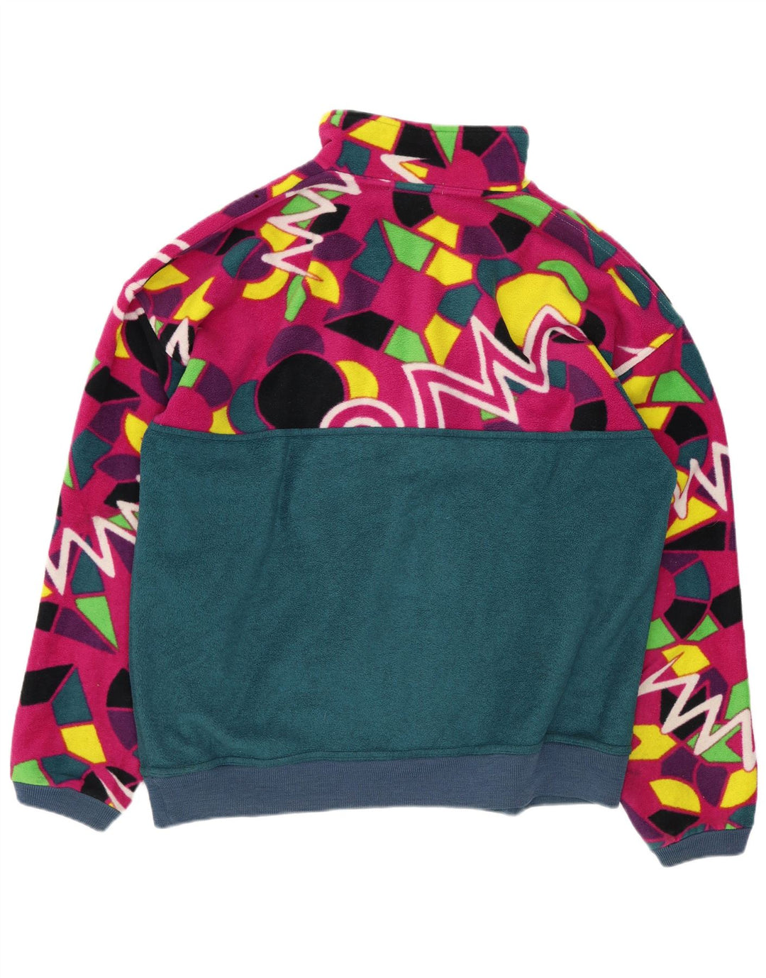 Conte of Florence Jersey de Forro Polar para Hombre Mediano Multicolor Geométrico