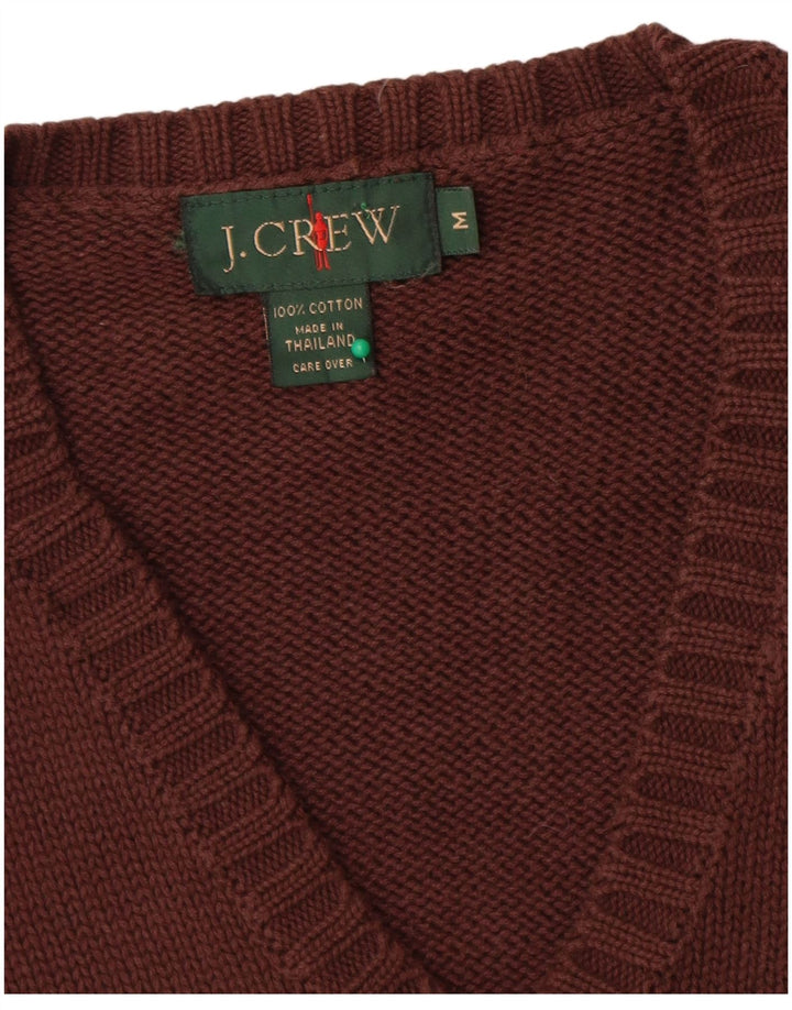 J. Crew Chaleco para hombre Camiseta sin mangas Algodón marrón medio