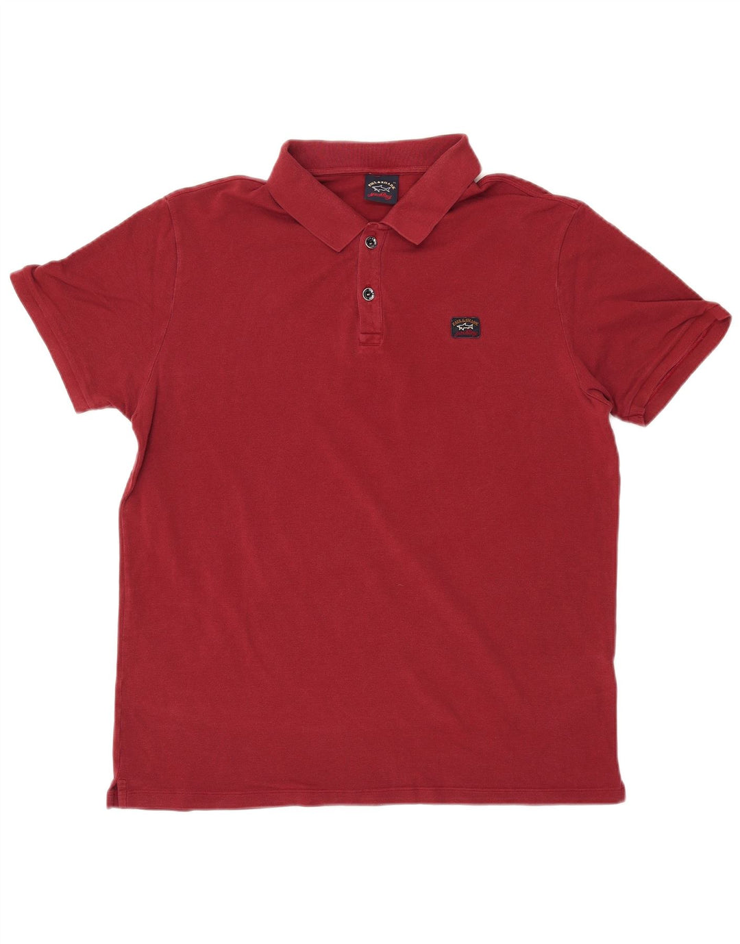 PAUL & SHARK Polo Yachting Hombre XL Algodón Rojo