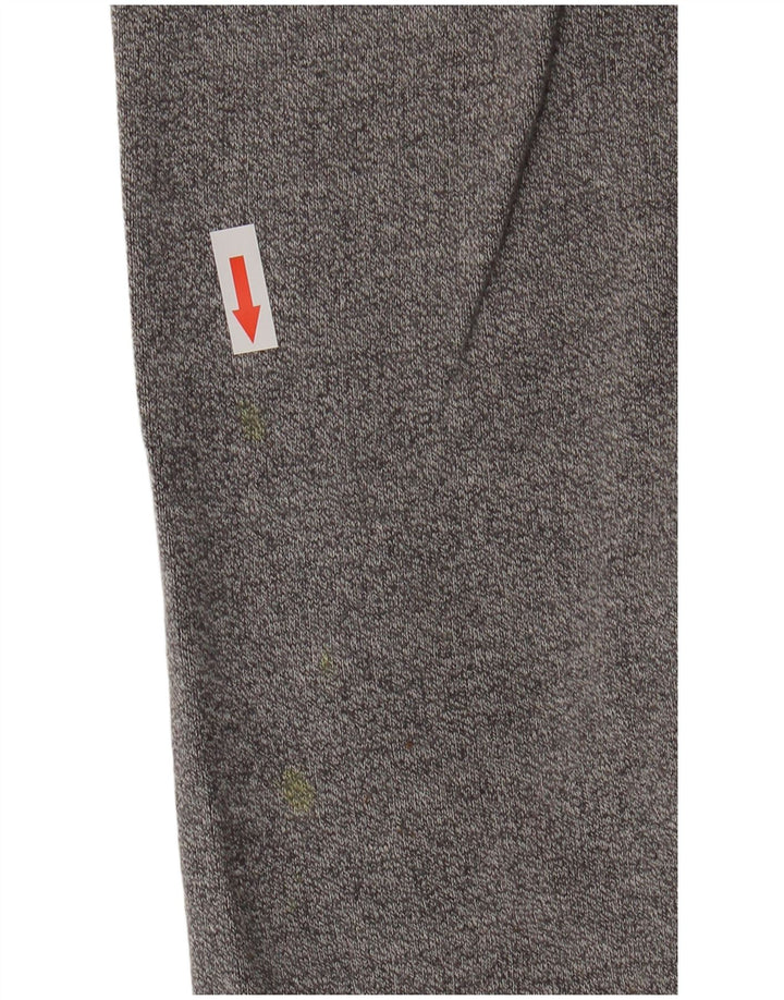 Tommy Hilfiger Jersey con capucha para hombre de algodón moteado en gris medio