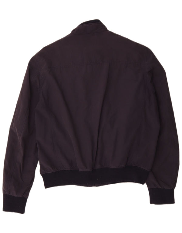 Brooksfield Chaqueta bomber para hombre UK 40 Large Azul marino Colorblock Poliamida
