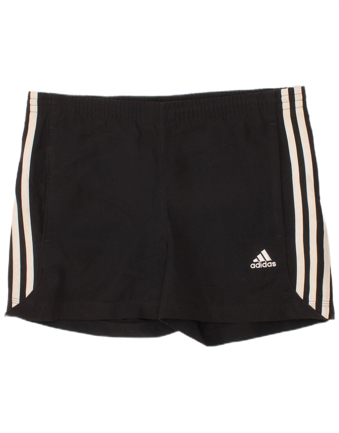 Adidas Pantalones cortos deportivos Climalite para niños 9-10 años Negro Poliéster