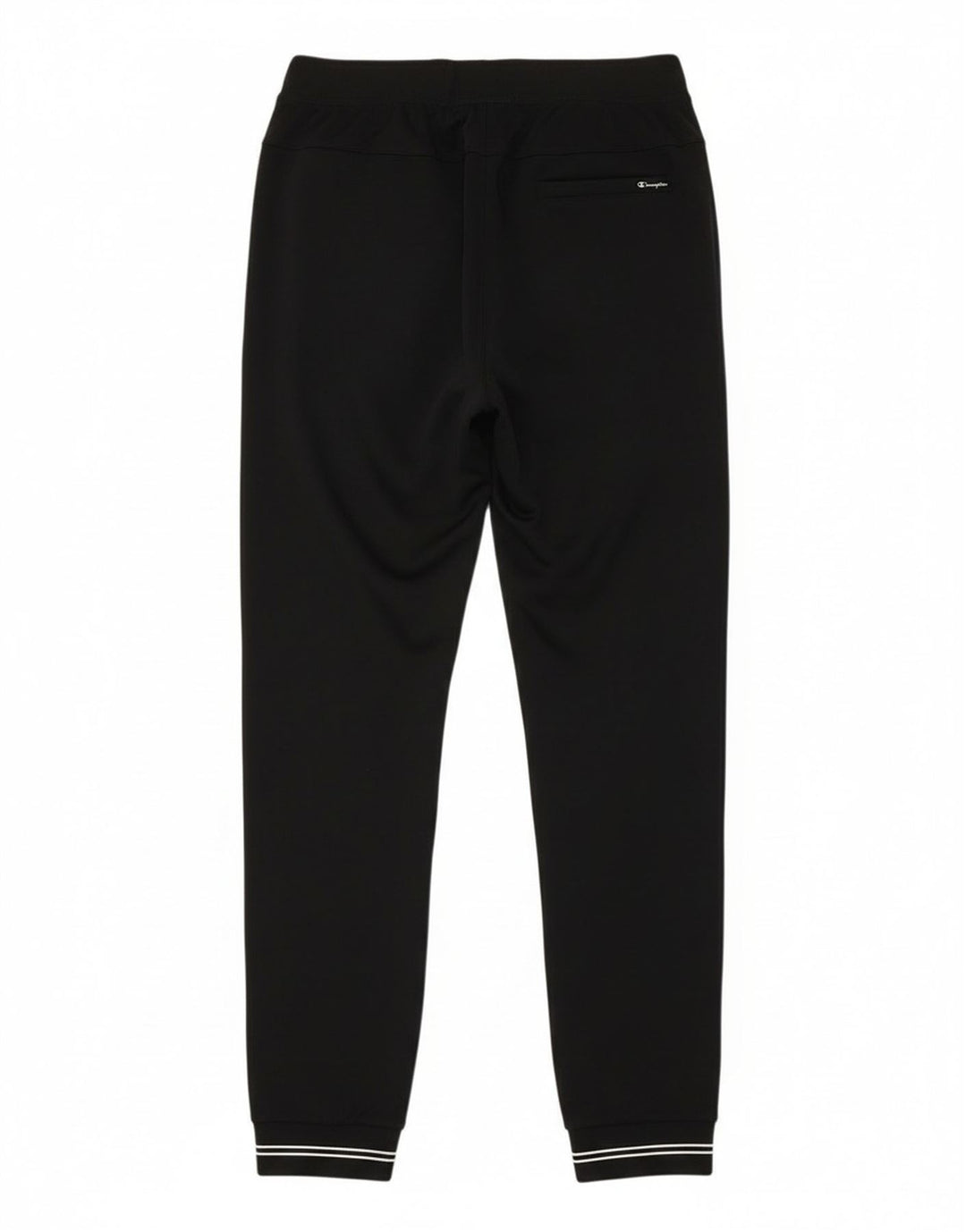 Champion Mujer Chándal Pantalones Joggers UK 10 Small Negro Poliéster