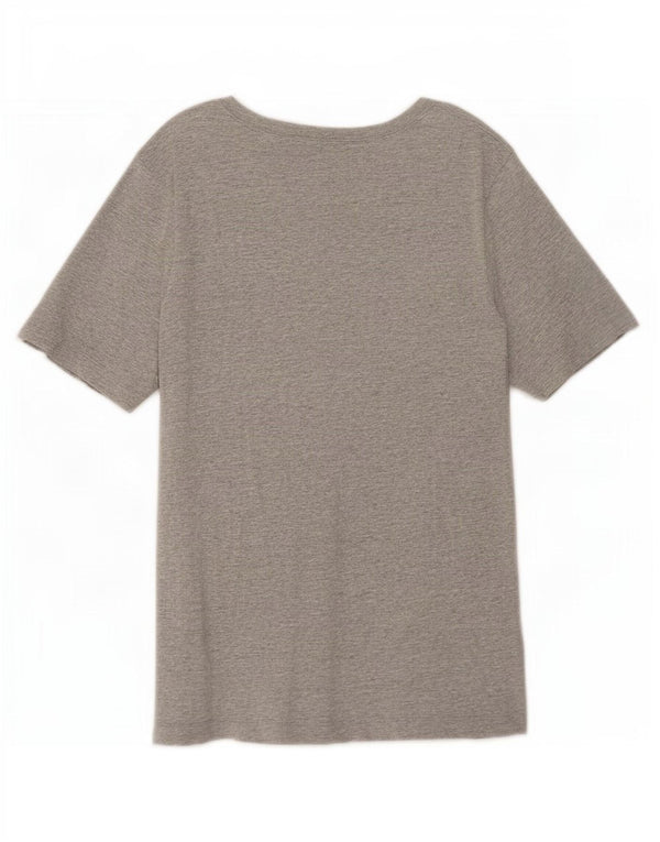 Nike - Camiseta gráfica para mujer, talla 40, XL, algodón gris