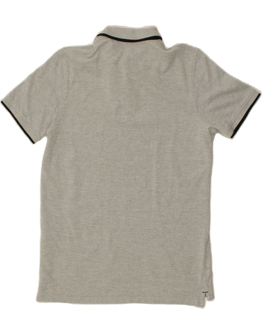 JACK & JONES Mens Polo Shirt Medium Grey Cotton | Vintage Jack & Jones | Thrift | Second-Hand Jack & Jones | Used Clothing | Messina Hembry 