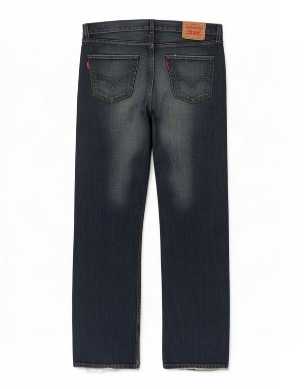 Vaqueros Levi's Mujer 508 Rectos W34 L34 Algodón Azul