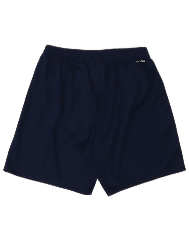 Adidas Mens Climalite Sport Shorts Medio Azul Marino Poliéster