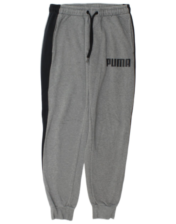 Puma Pantalones De Chándal Gráficos Joggers Gris Medio Colorblock