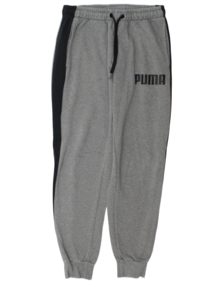 Puma Pantalones De Chándal Gráficos Joggers Gris Medio Colorblock