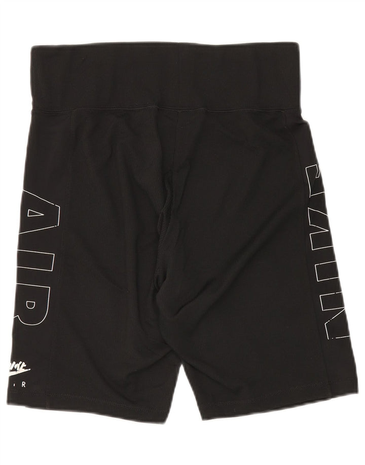 NIKE Mens Graphic Sport Shorts Large  Black Polyester