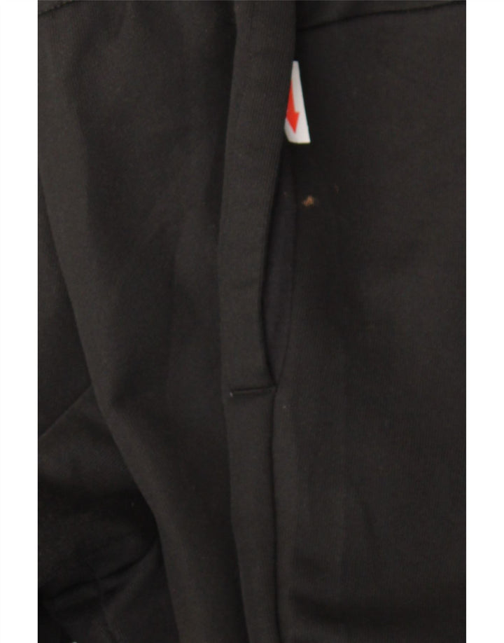 Adidas Mujer Chándal Pantalones Joggers UK 12/14 Mediano Negro Poliéster