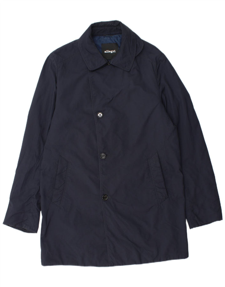 Abrigo Allegri para hombre UK 38 Azul marino mediano