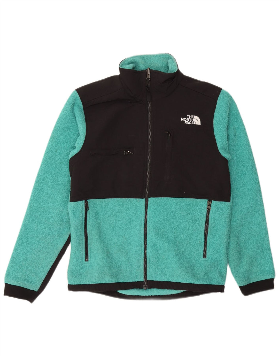 THE NORTH FACE Chaqueta polar para hombre UK 36 Small Turquesa Colorblock