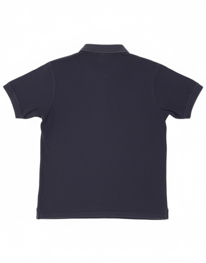 Polo Lacoste para hombre talla 4 mediano algodón azul marino