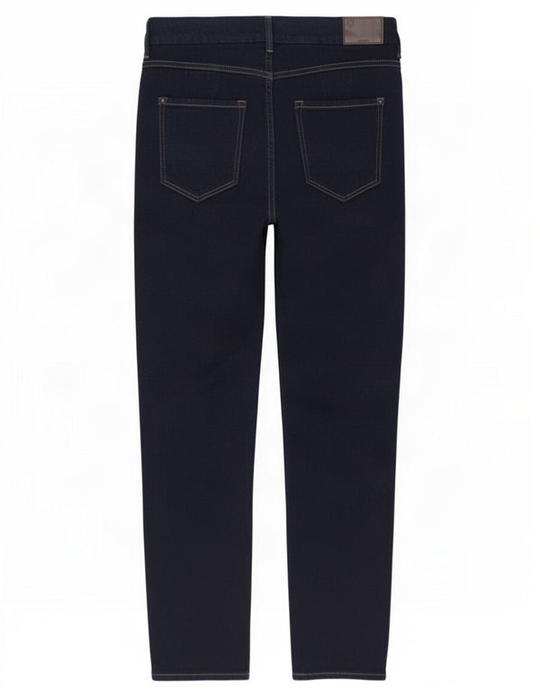 Marks & Spencer Vaqueros pitillo The Magic para mujer, talla 44, talla grande, W32 L28, azul marino