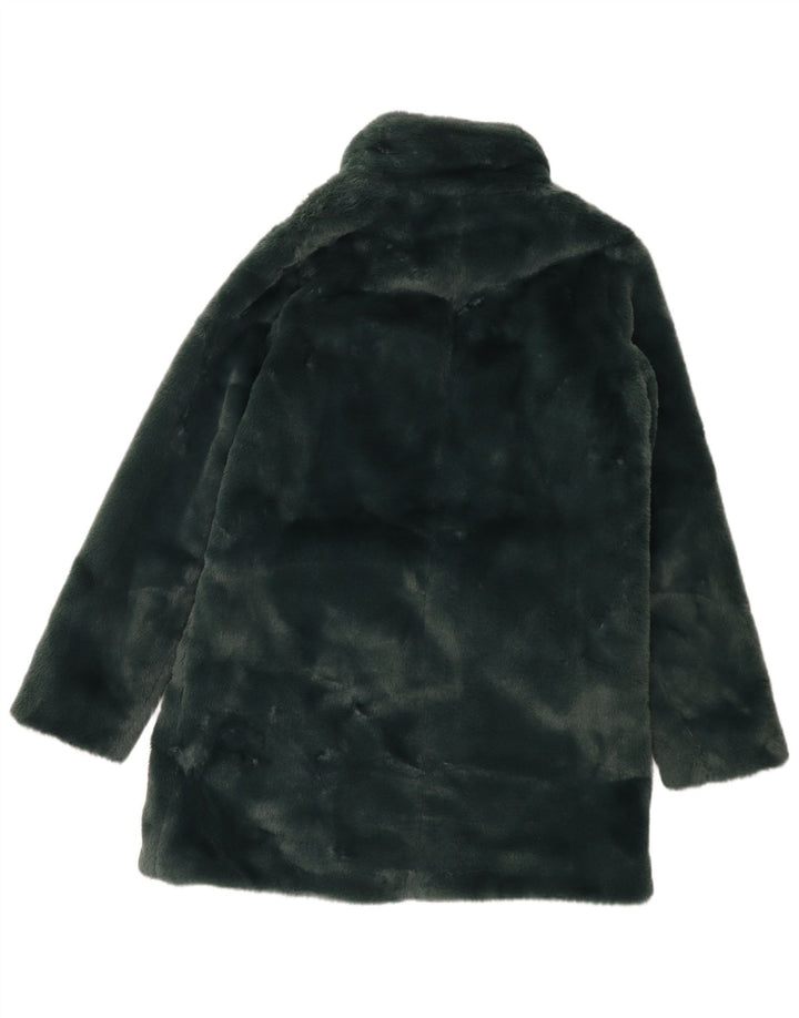 Abrigo extragrande de piel sintética para mujer de Fat Face UK 40 Poliéster verde pequeño