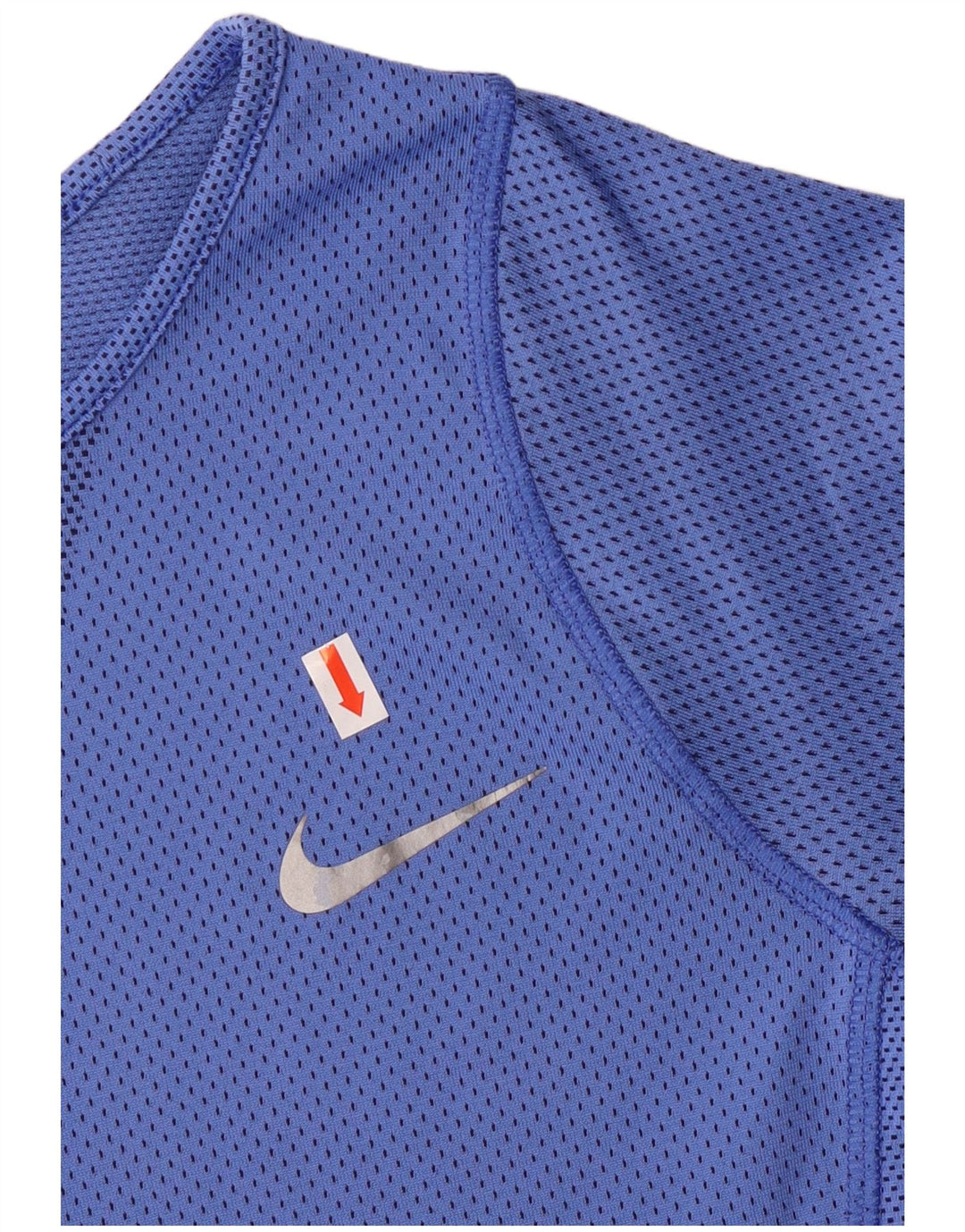 Nike Camiseta para mujer Top UK 44 Azul medio Poliéster