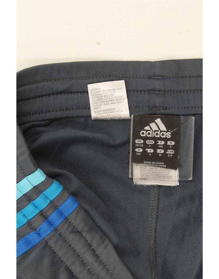 Adidas Pantalones de chándal para hombre UK 36/38 Small Gris Poliéster