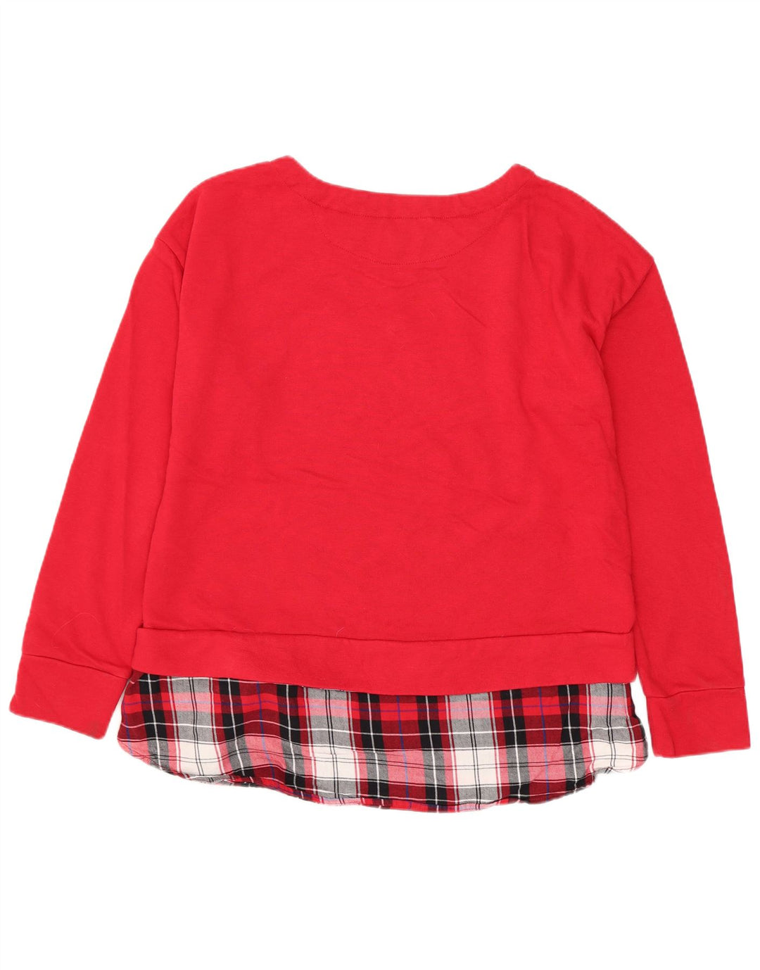 IZOD Sudadera para mujer Jumper UK 14 Mediano Rojo Algodón