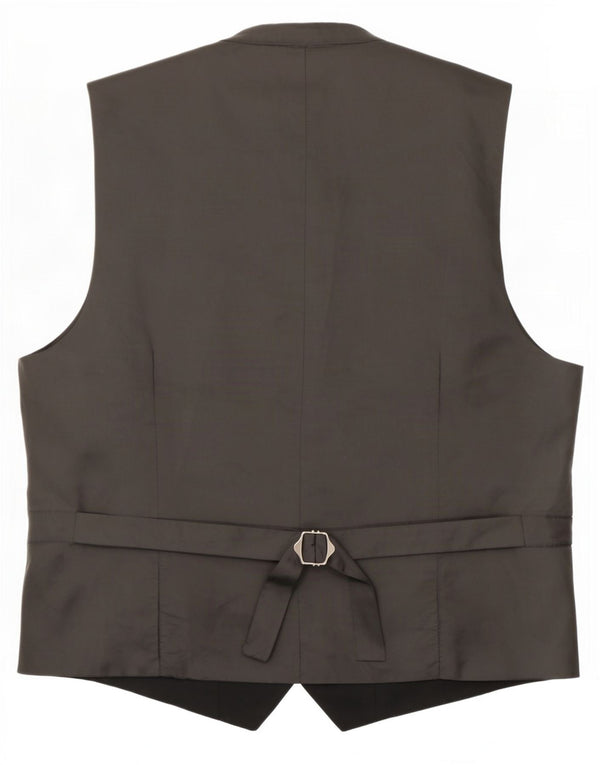 Marks & Spencer Chaleco para hombre grande Poliéster negro