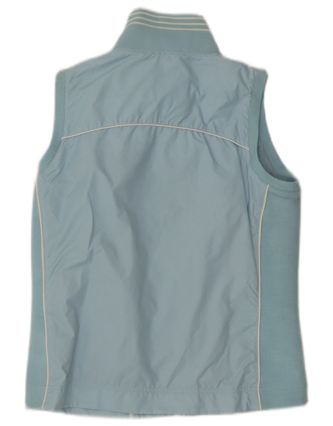 Champion Chaqueta de chándal sin mangas para mujer UK 44 Poliéster azul medio