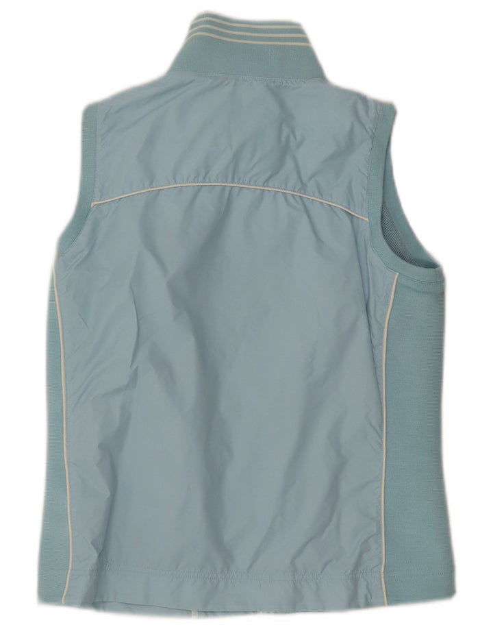Champion Chaqueta de chándal sin mangas para mujer UK 44 Poliéster azul medio