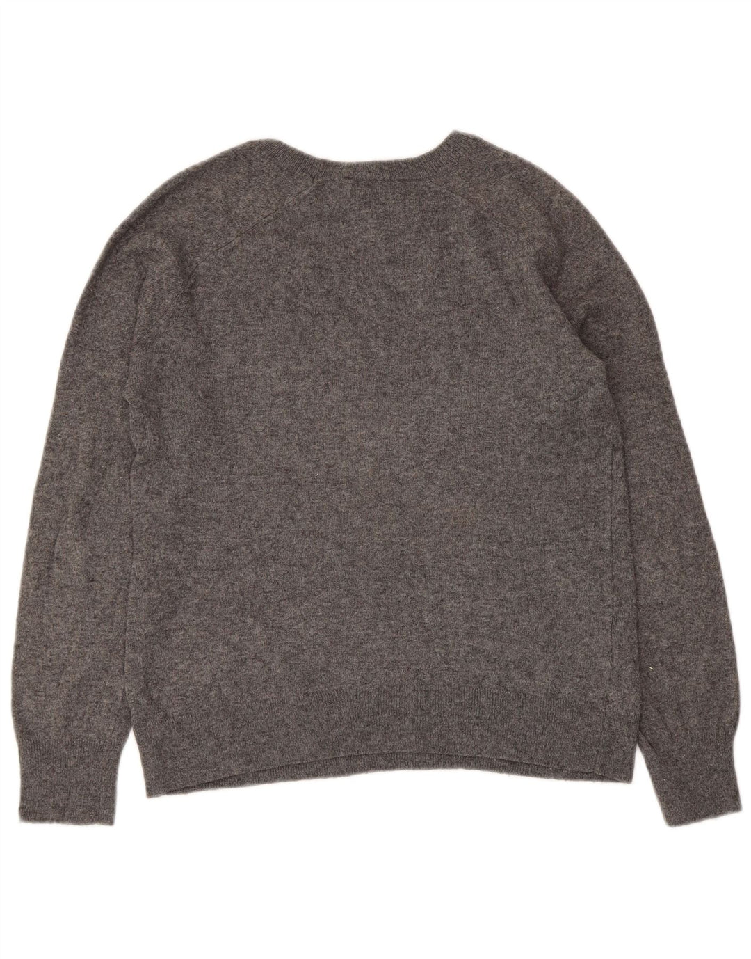 ZARA Suéter tipo jersey con cuello barco para mujer UK 44 Gris medio