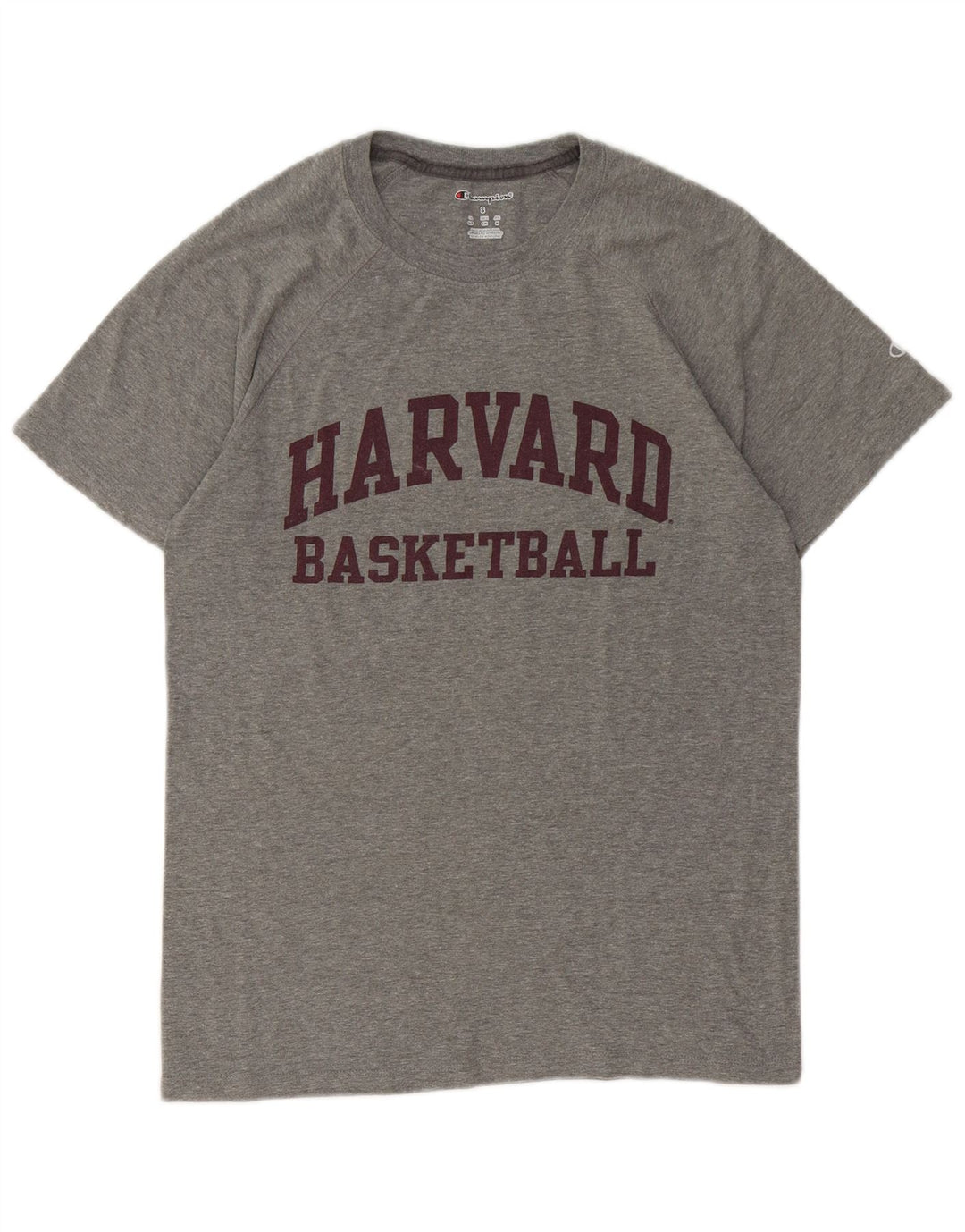 CHAMPION Camiseta estampada Harvard para hombre Top gris medio moteado
