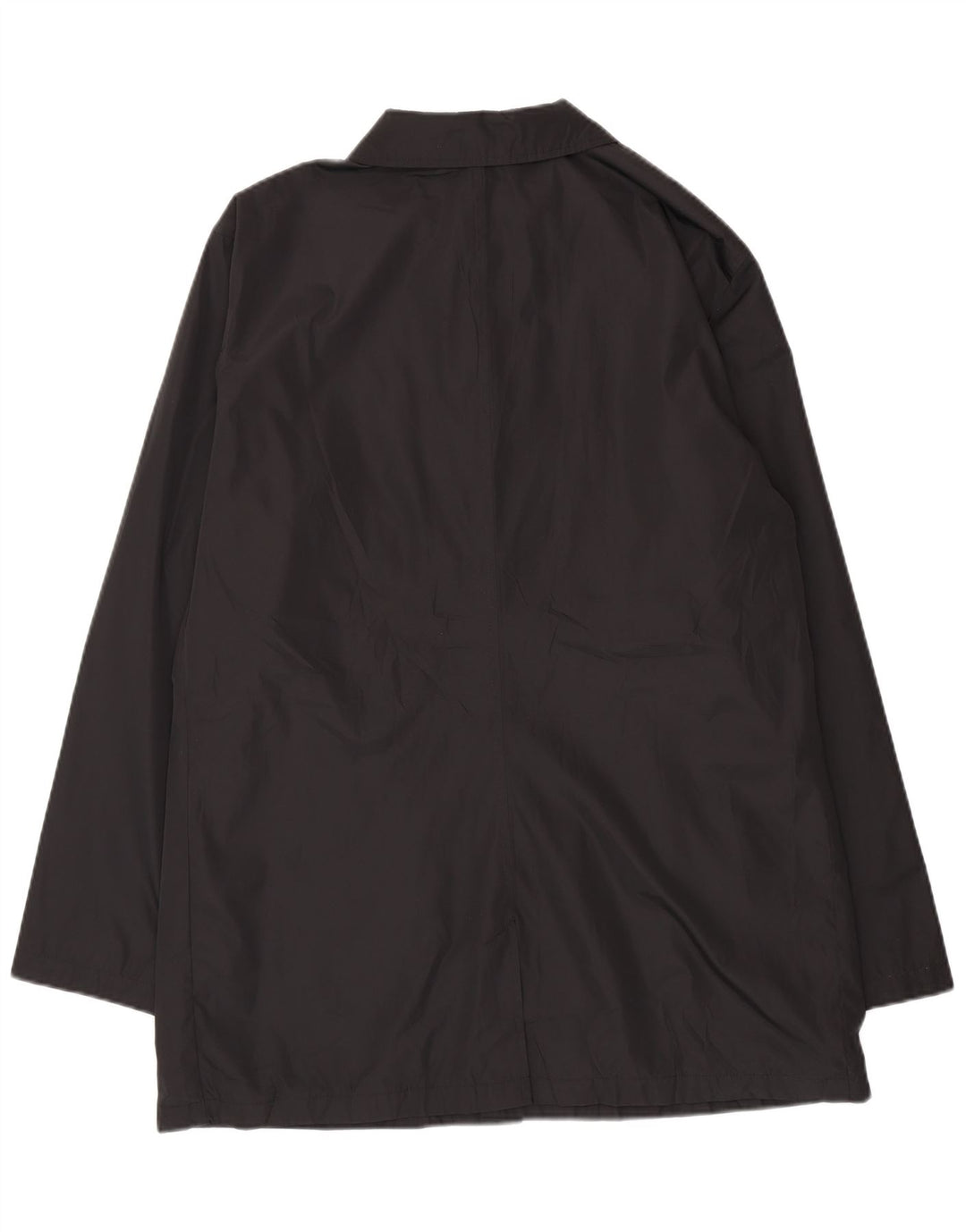 Marks & Spencer Chaqueta impermeable para hombre UK 42 XL Poliéster negro
