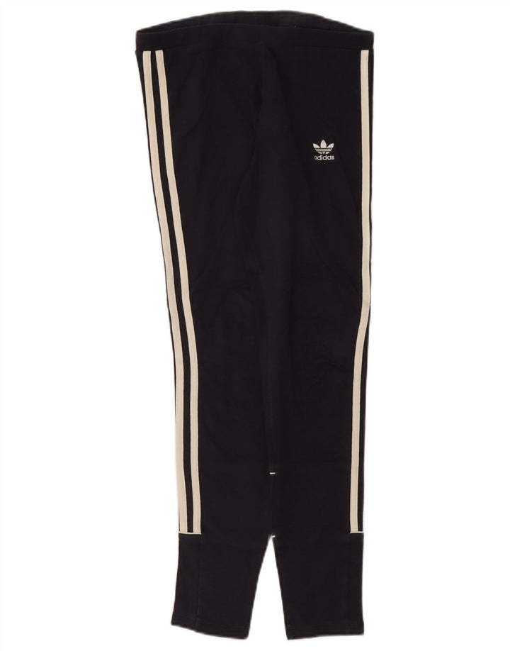 Adidas Leggings para mujer Reino Unido 8 Pequeño Azul Marino Algodón