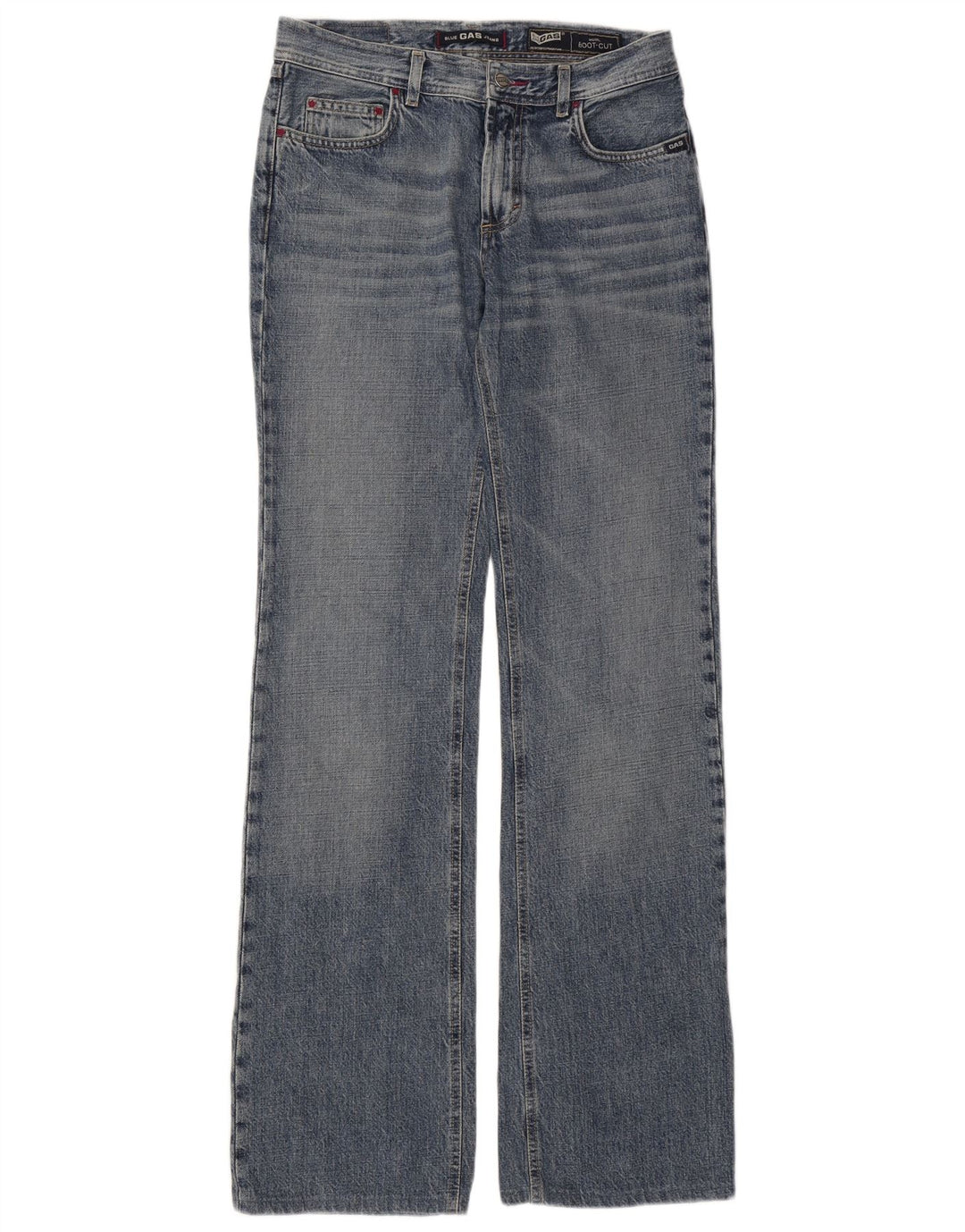 Vaqueros Bootcut Gas Mujer W29 L34 Algodón Azul