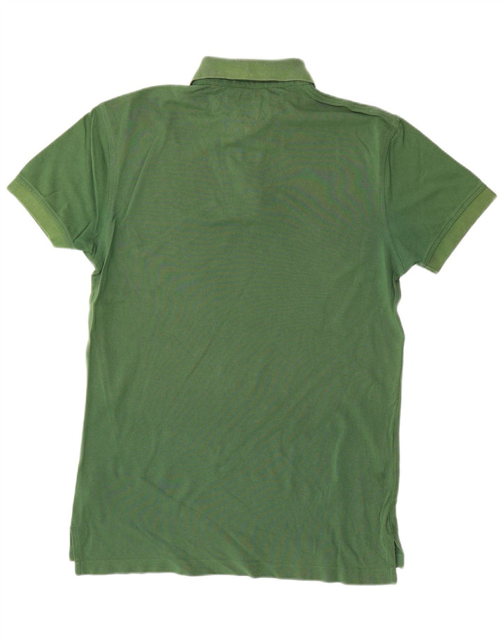 Polo Tommy Hilfiger Hombre Algodón Verde Medio
