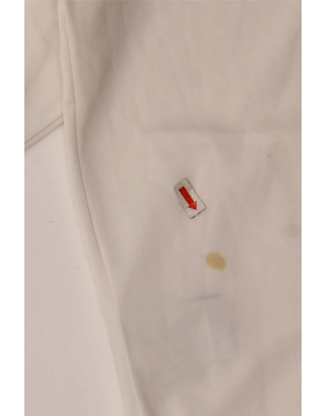 FILA Chaqueta de chándal para mujer UK 12 Mediana Poliéster blanco