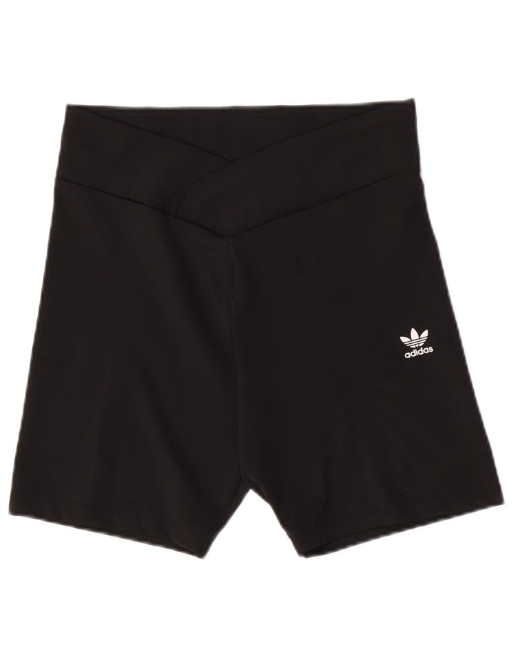 Adidas Pantalones cortos deportivos para mujer ES 16/18 Grande Negro Poliéster