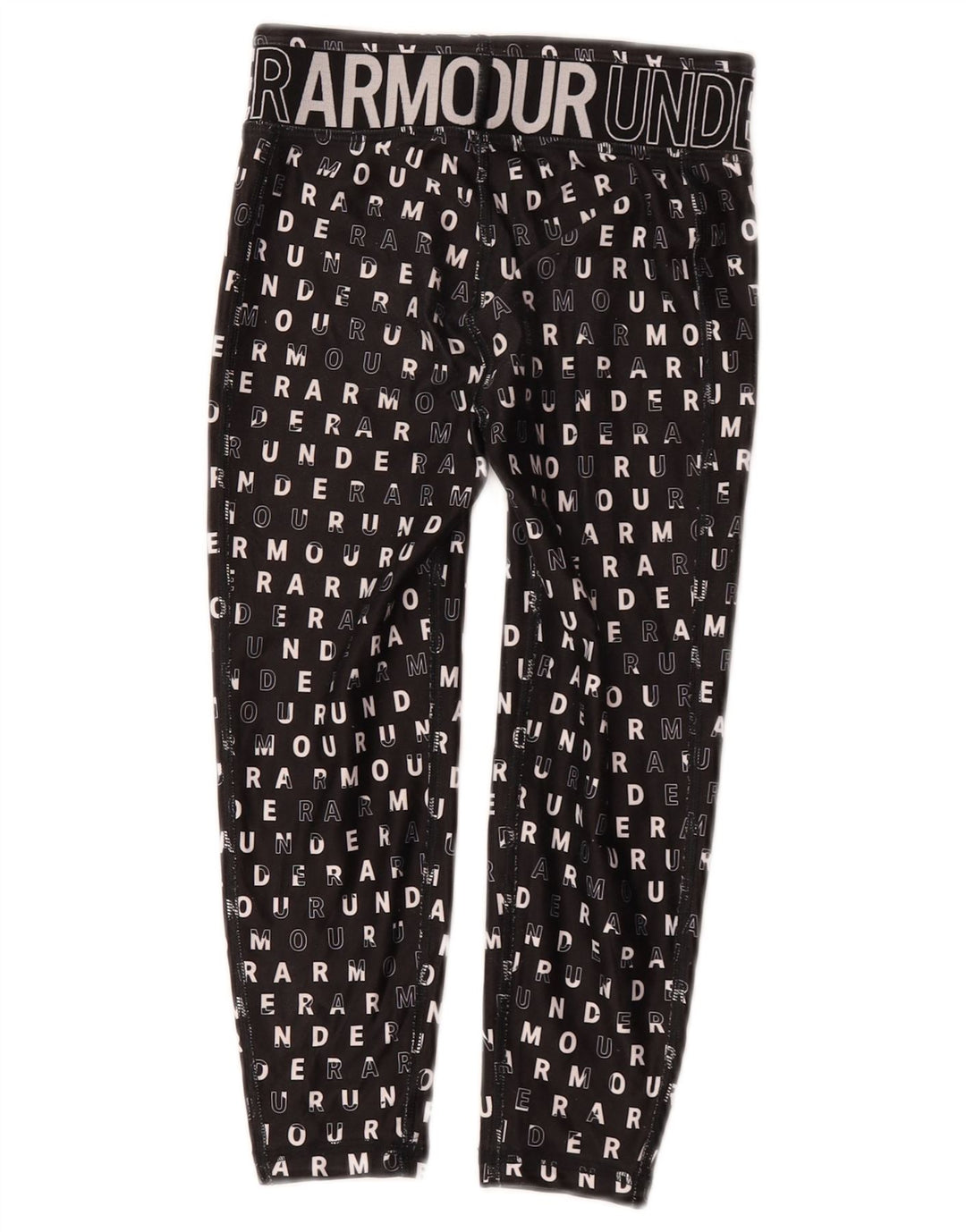 Under Armour Leggings gráficos para niñas 7-8 años Small Negro Poliéster