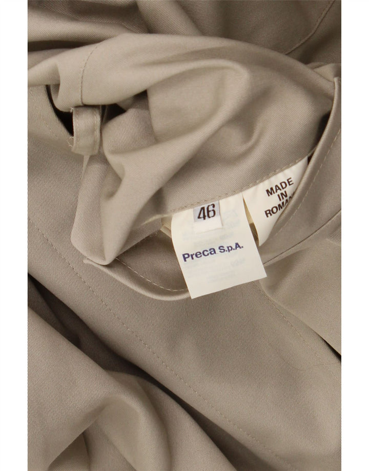 Abrigo reversible vintage para mujer EU 46 XL Lana beige