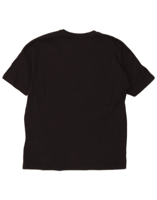 Puma Camiseta gráfica para hombre Top Small Black Cotton
