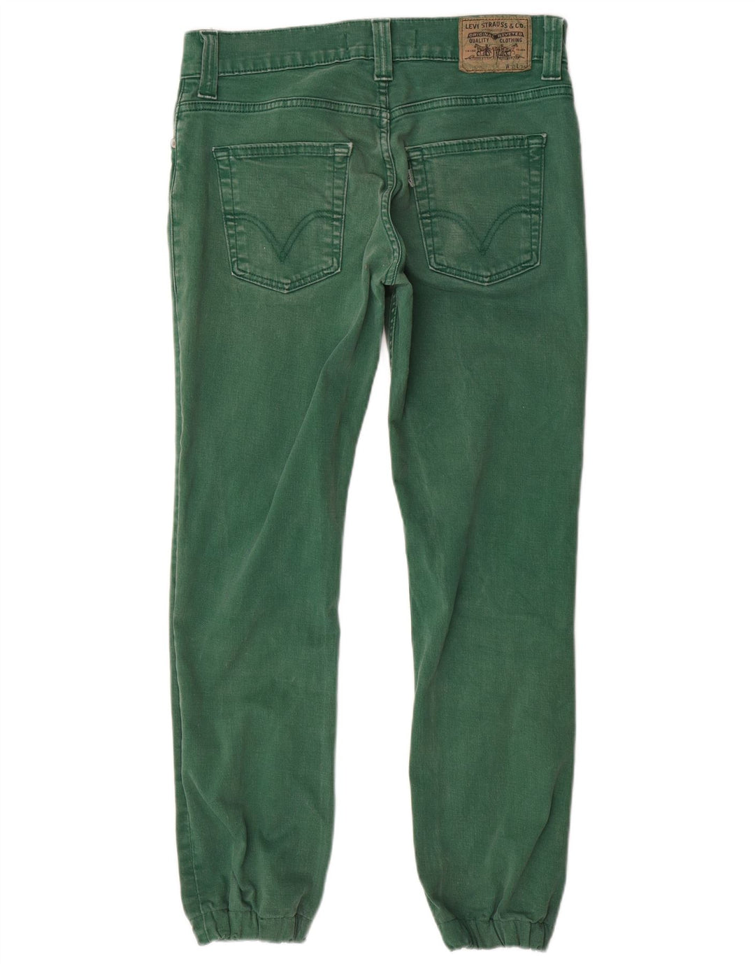 LEVI'S Mens 511 Joggers Slim Jeans W32 L29 Algodón Verde